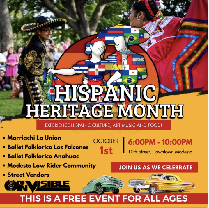 Hispanic Heritage Month Visit Modesto