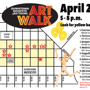 Art Walk- Downtown Modesto Every 3rd Thursday
