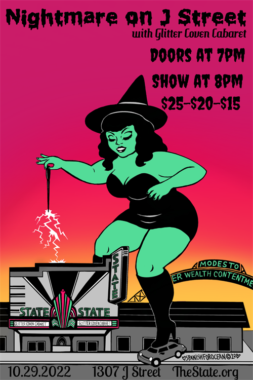 Nightmare on J Street with Glitter Coven Cabaret