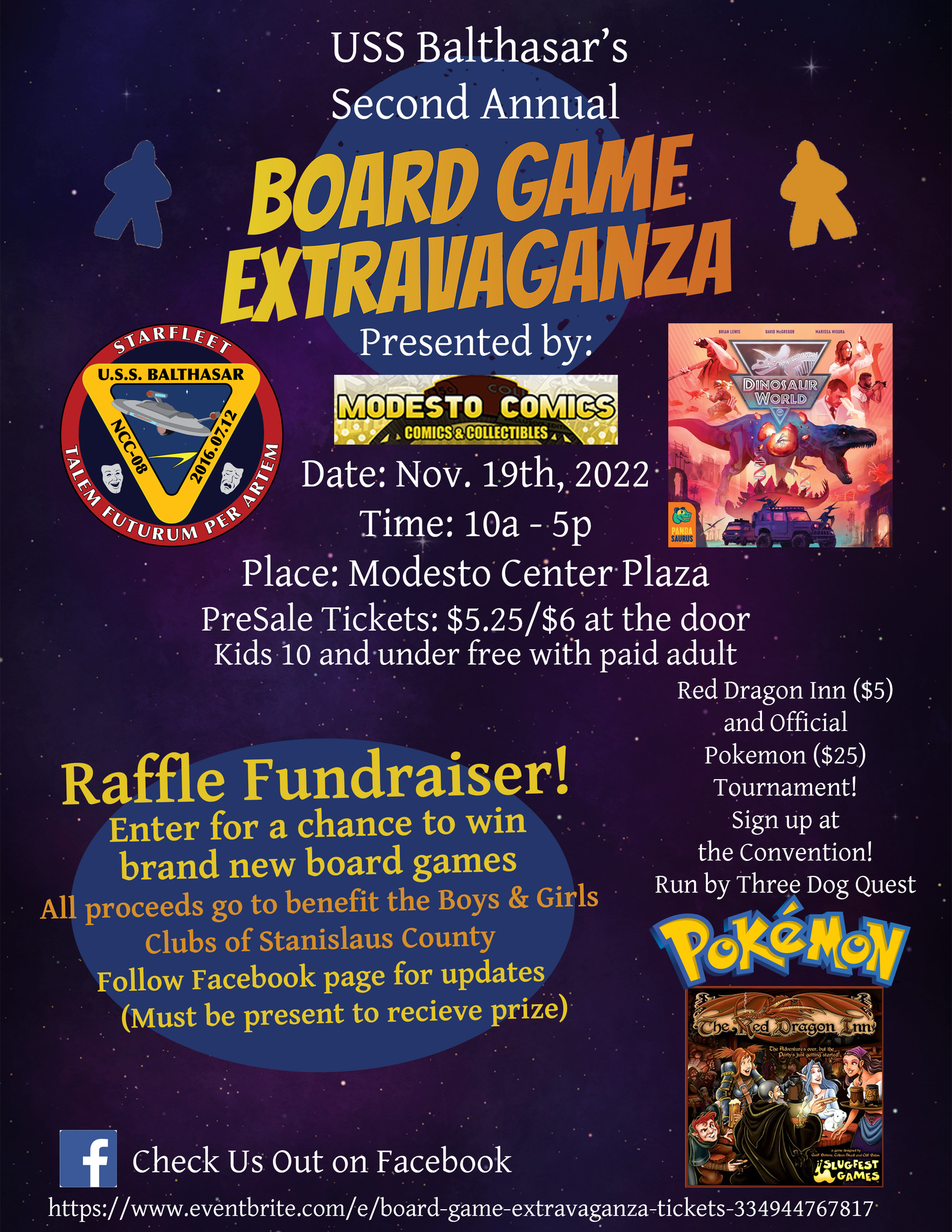 Board Game Extravaganza Presented by Modesto Comics