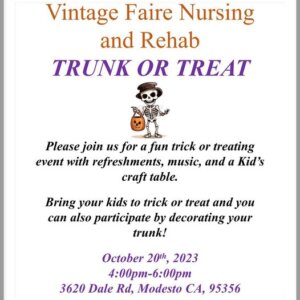 Vintage Faire Nursing and Rehabilitation Center's Trunk or Treat