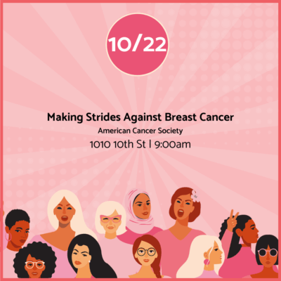 Making Strides Against Breast Cancer Making Strides Against Breast Cancer