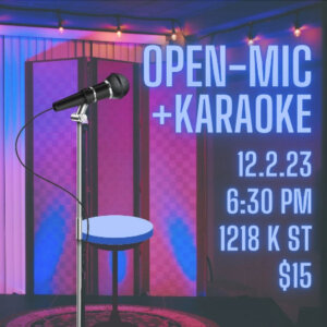 ARTIST LAB: Open Mic and Karaoke Night!