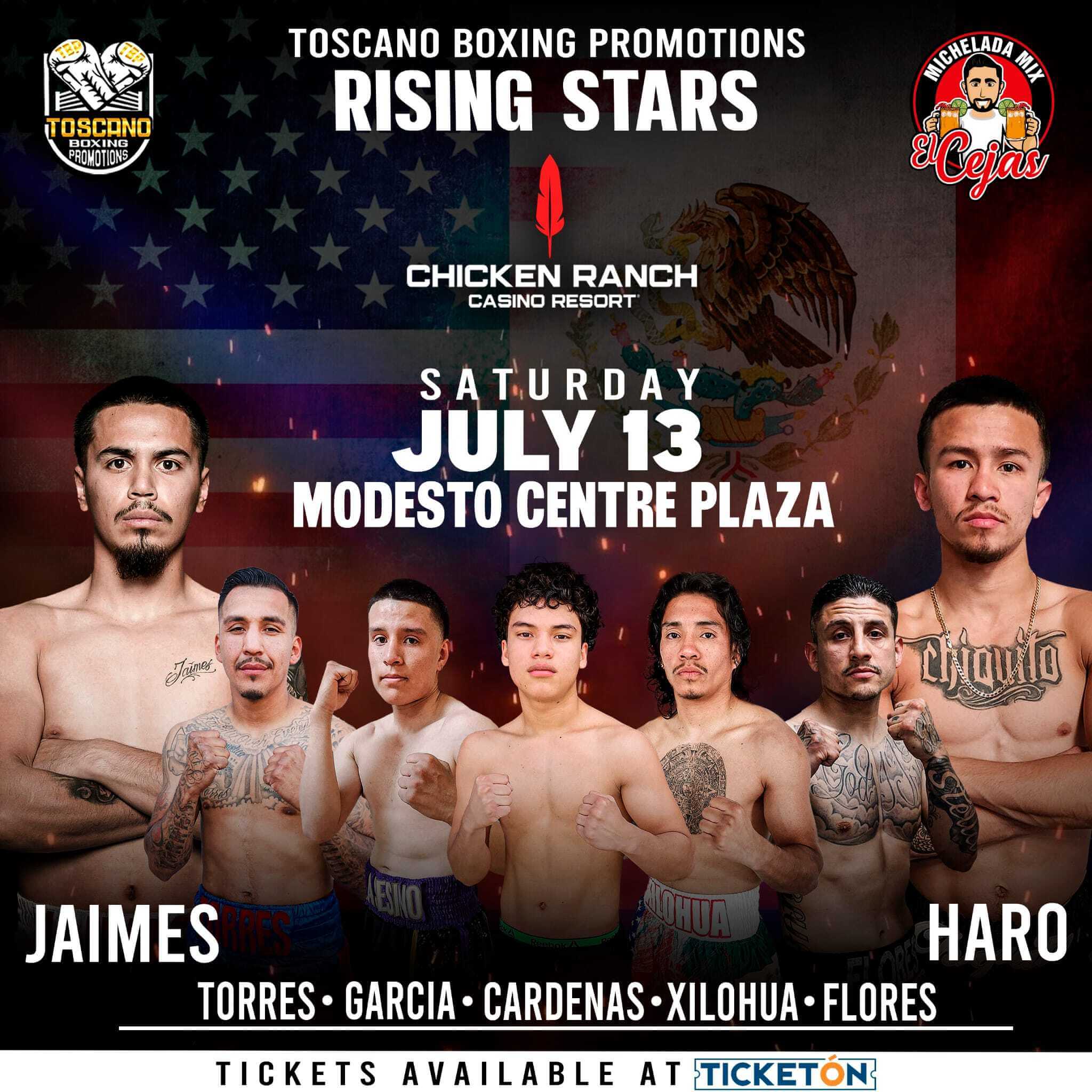Toscano Boxing Promotions Rising Stars