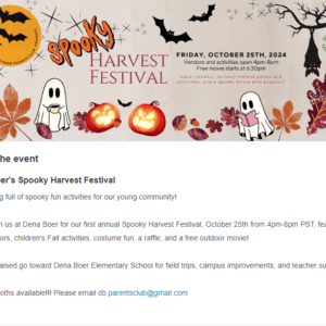 Dena Boer's Spooky Harvest Festival