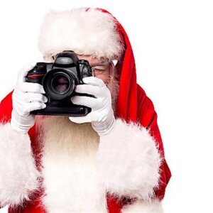 Photos with Santa at Galletto!