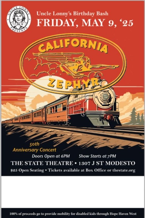 Uncle Lonny Presents – California Zephyr