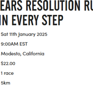 New Years Resolutions Run 5K.