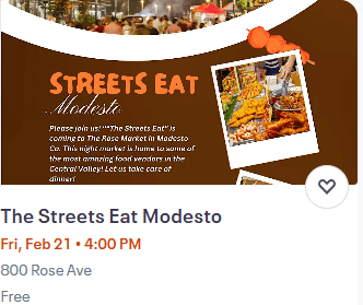 STREETS EAT MODESTO
