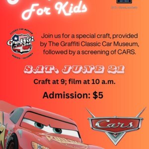 Graffiti for Kids: Pixar’s Cars
