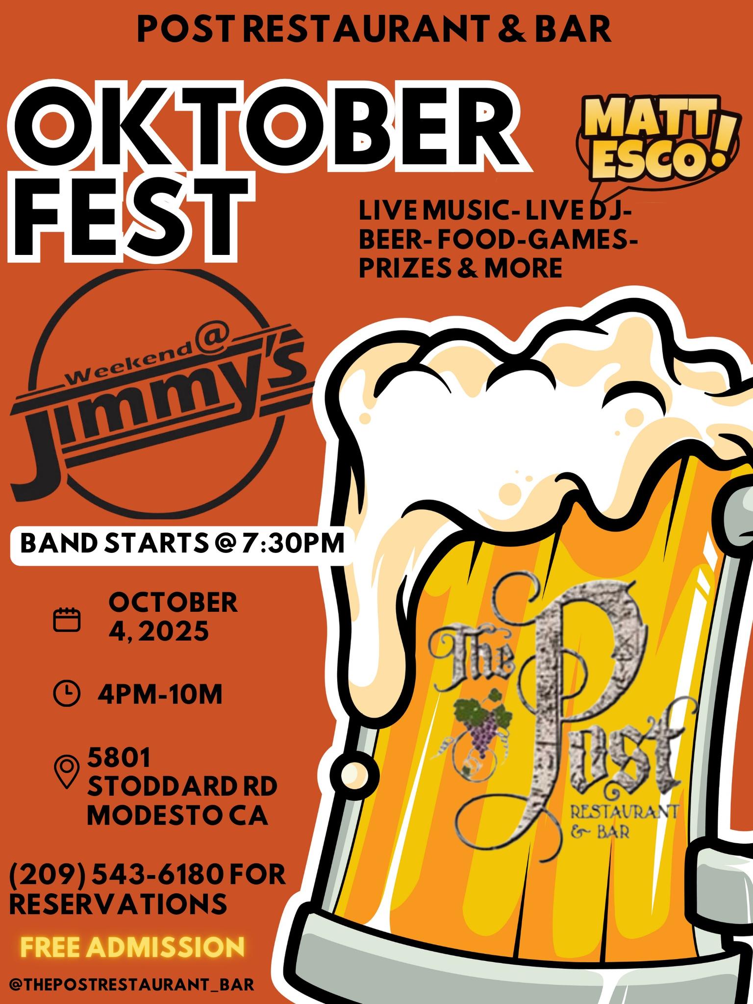 3rd Annual Oktoberfest at The Post