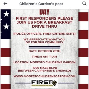 FIRST RESPONDERS DRIVE THRU BREAKFAST