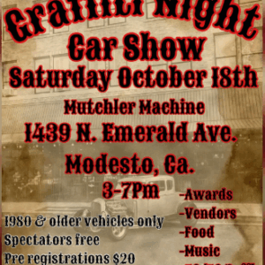 GRAFFITI NIGHT CAR SHOW