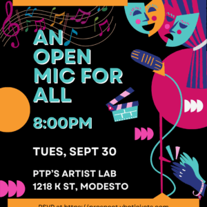 ARTIST LAB: Stronger Together, An Open Mic For All