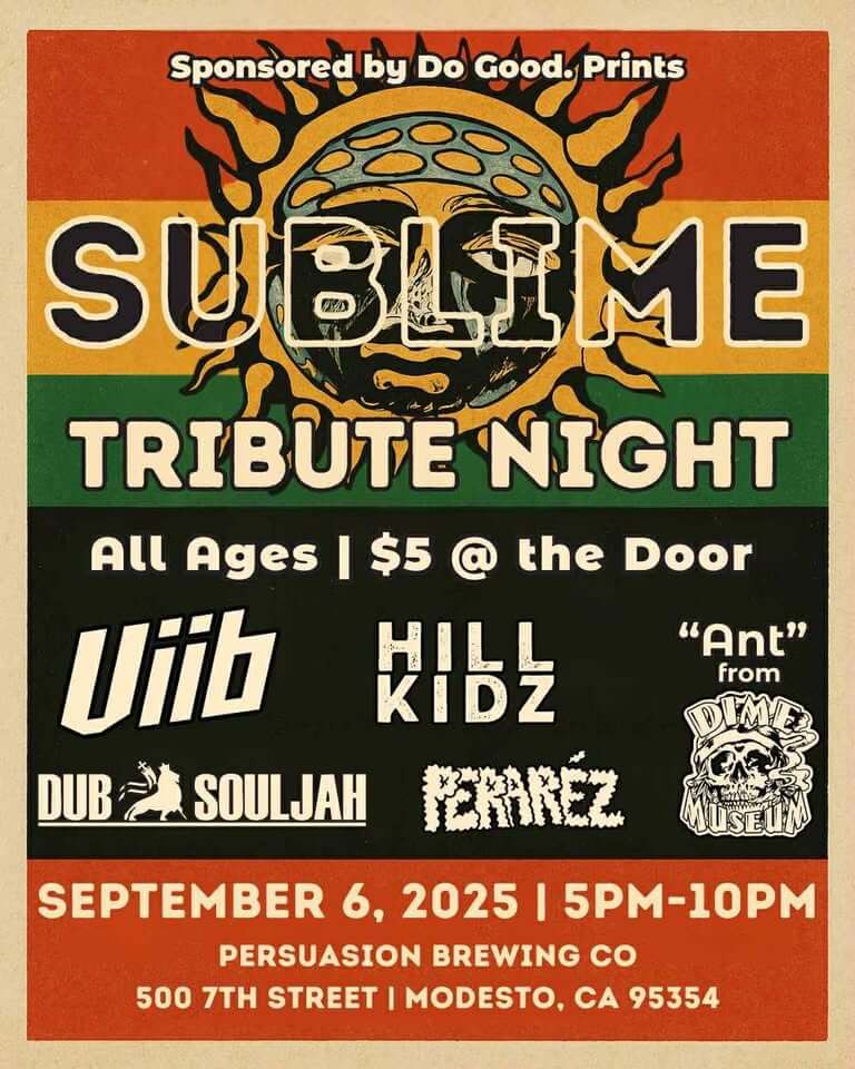 Sublime Tribute Night at Persuasion Brewing Co. Sublime Tribute Night at Persuasion Brewing Co.