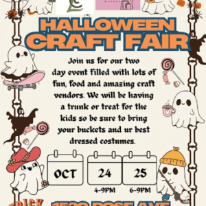 HALLOWEEN TRUNK OR TREAT and CRAFTS
