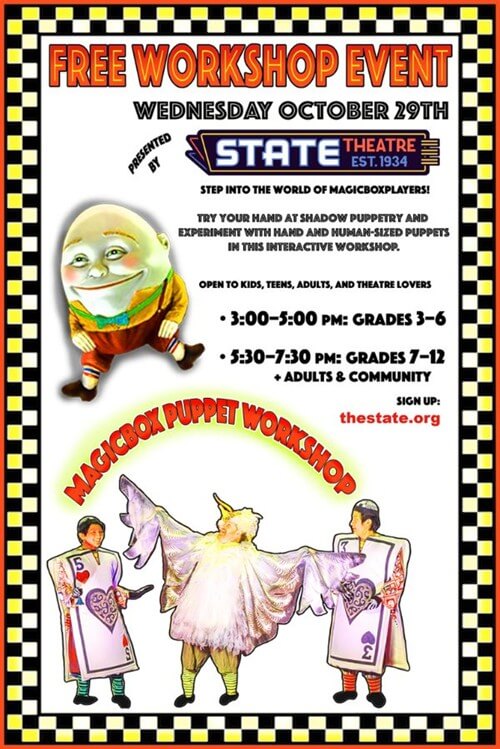 MAGICBOX PUPPET WORKSHOP MAGICBOX PUPPET WORKSHOP