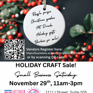 Be Anything Museum - Holiday Craft Sale!
