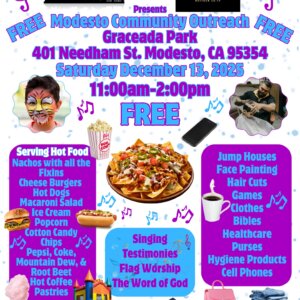 Modesto Community Outreach - Takin' it to the Streetz Modesto Community Outreach - Takin' it to the Streetz