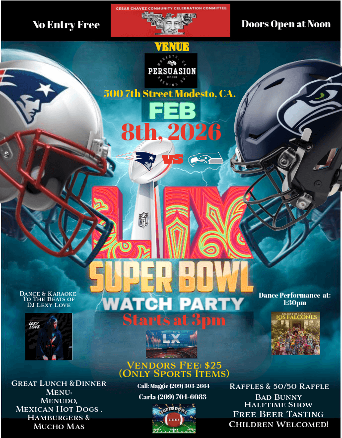 Super Bowl Watch Party at Persuasion Brewing Co.