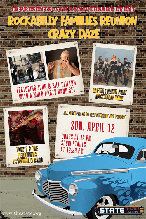 Rockabilly Families Reunion Crazy Daze - The State Theatre