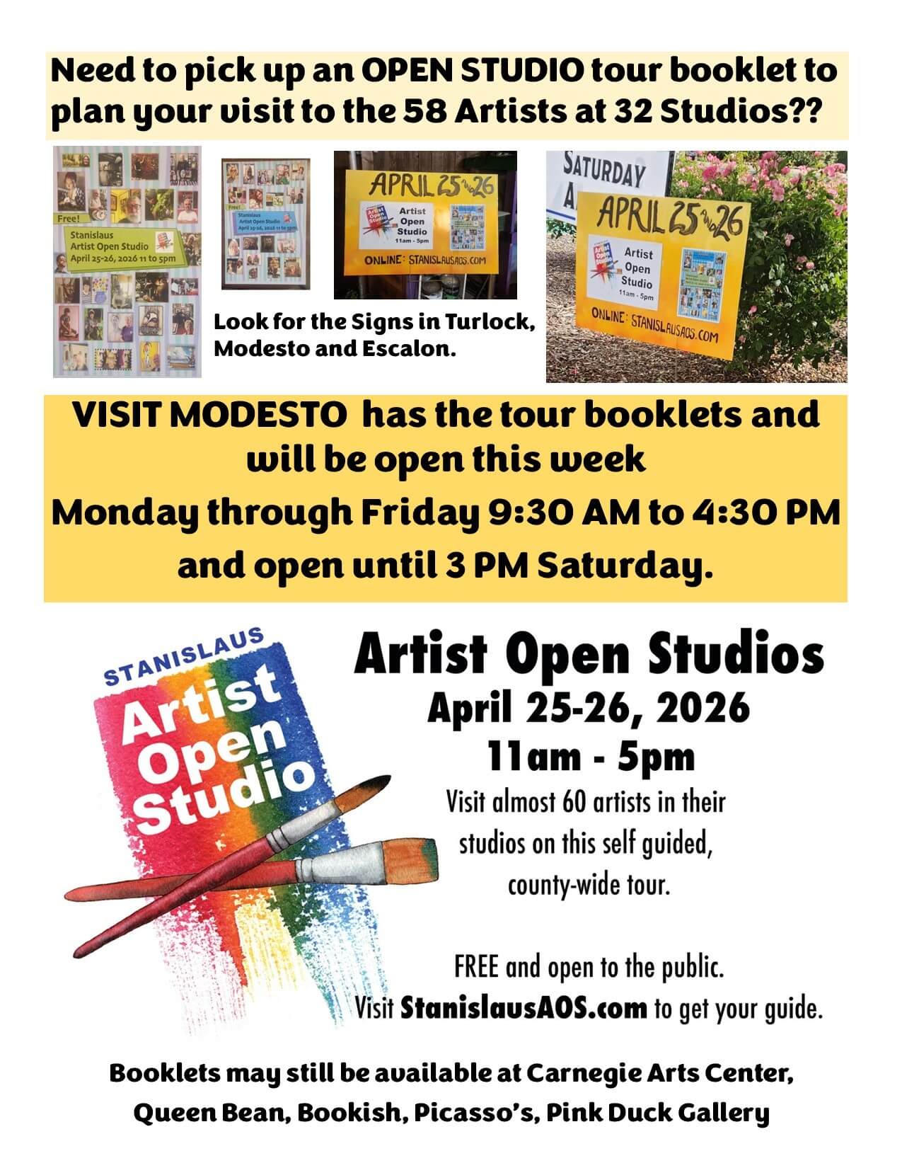 Stanislaus Artist Open Studio Tour