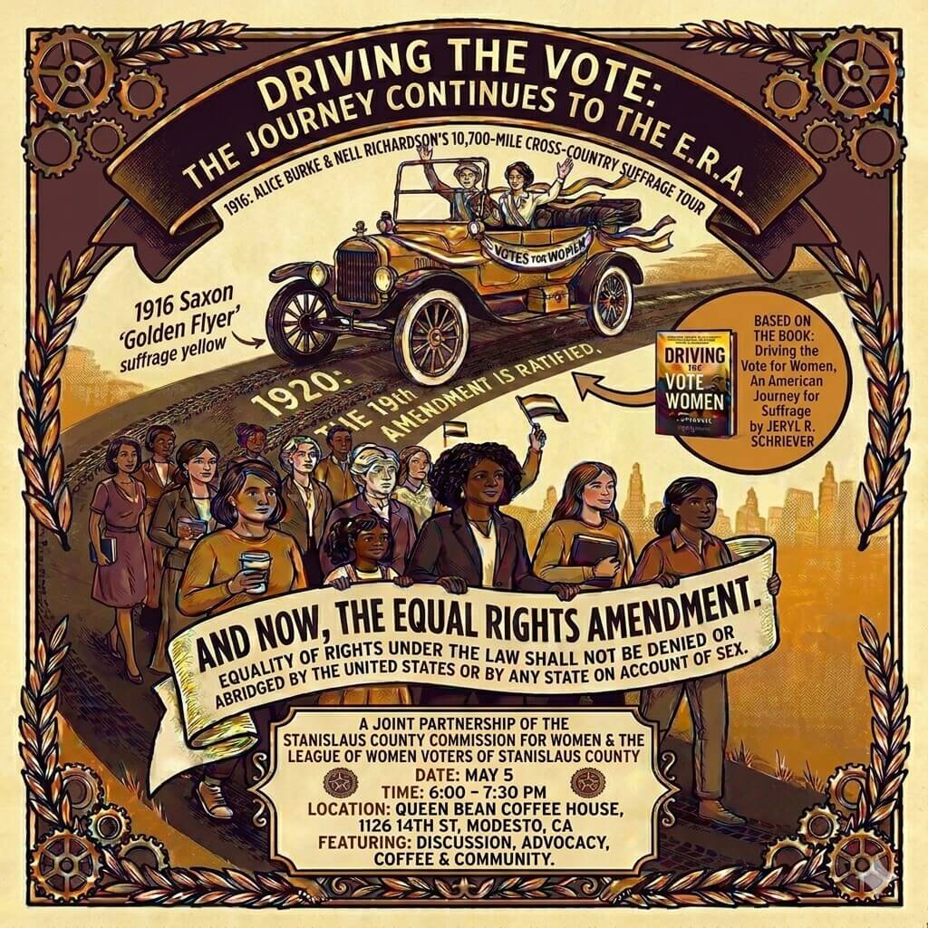 Driving the Vote - At Queen Bean Coffee House
