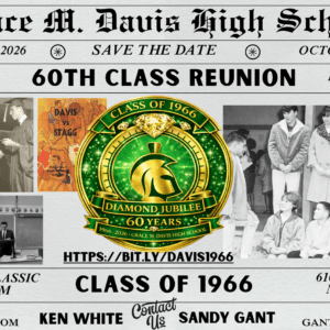 60th Class Reunion - Grace M. Davis High School