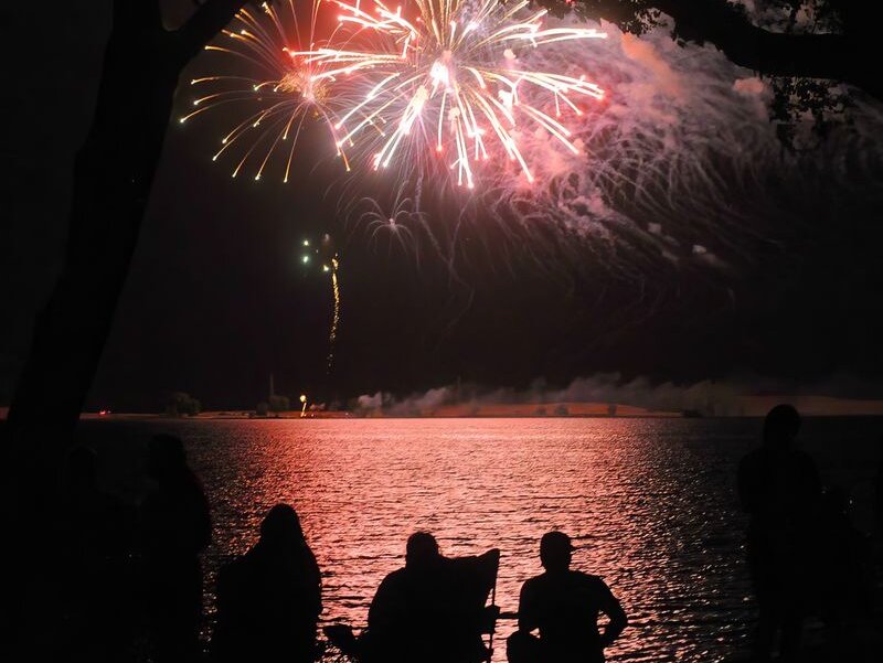 Stanislaus County 30th Annual Fireworks Celebration - Woodward Reservoir