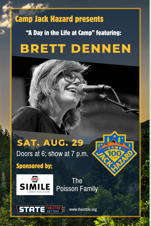 Camp Jack Hazard presents: “a day in the life at camp” feat. Brett Dennen - State Theatre