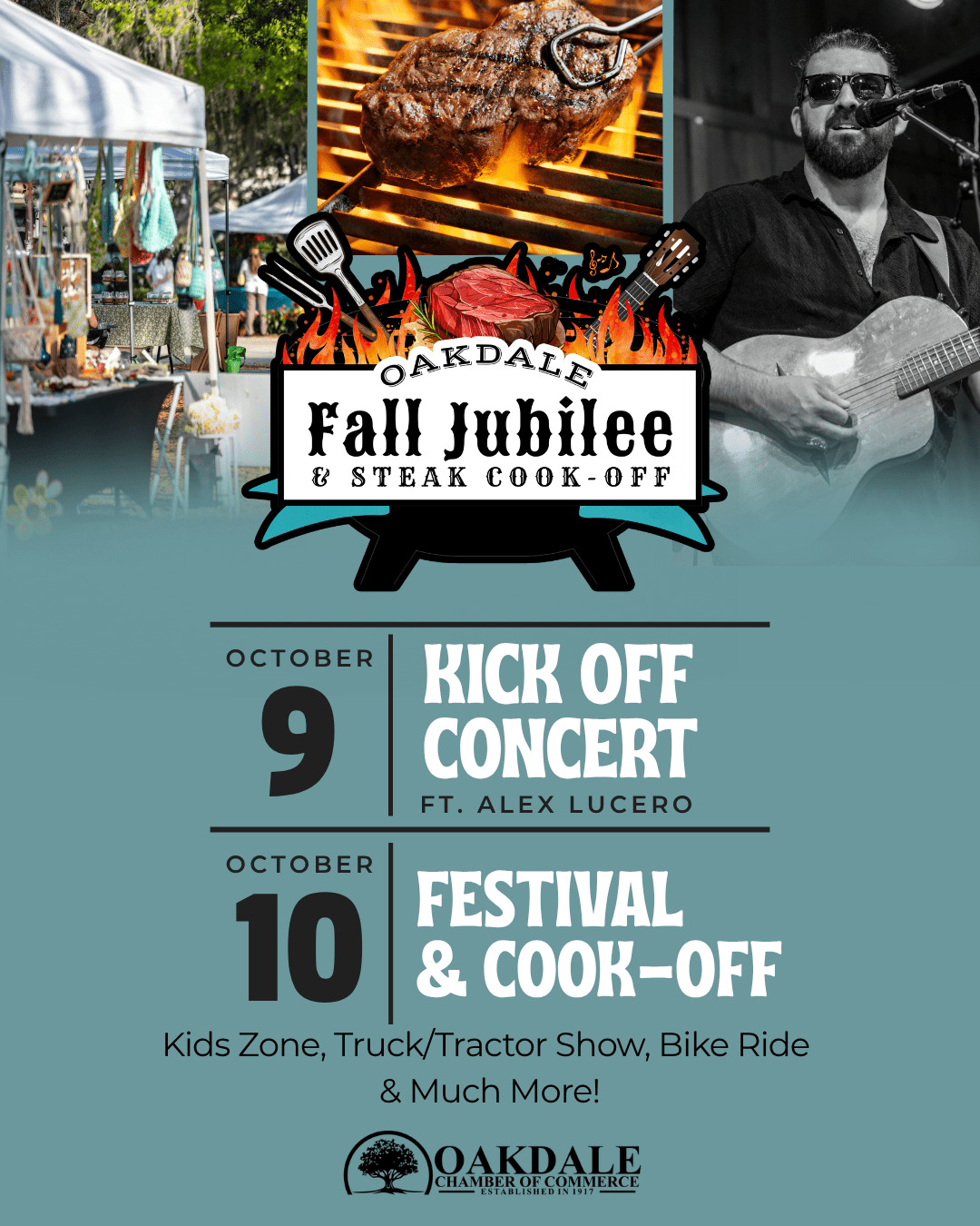 Oakdale Fall Jubilee & Steak Cook-off