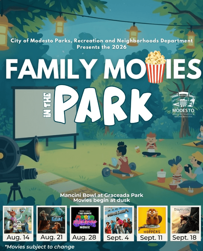 Family Movies in the Park - Modesto