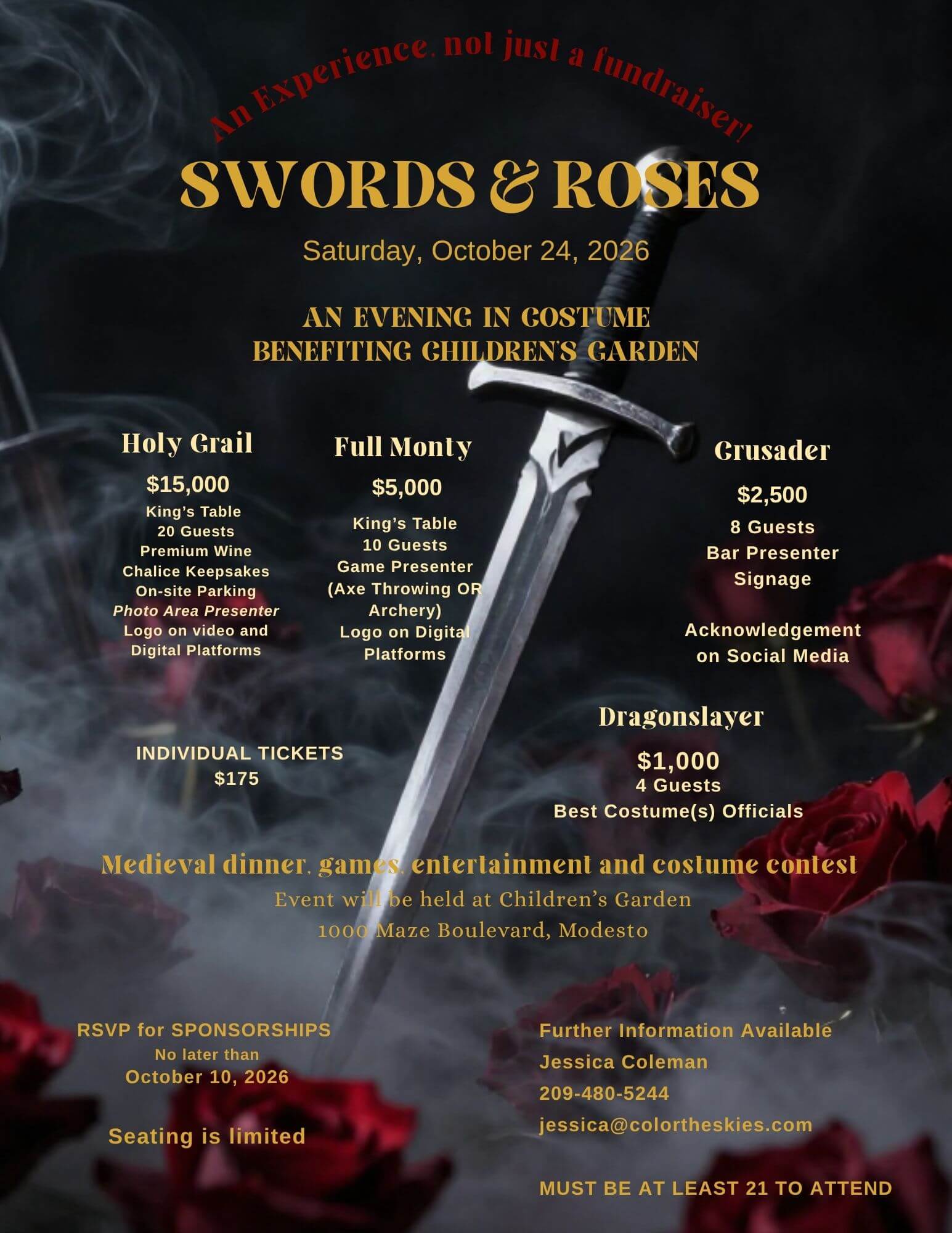 Swords & Roses Medieval Fundraiser