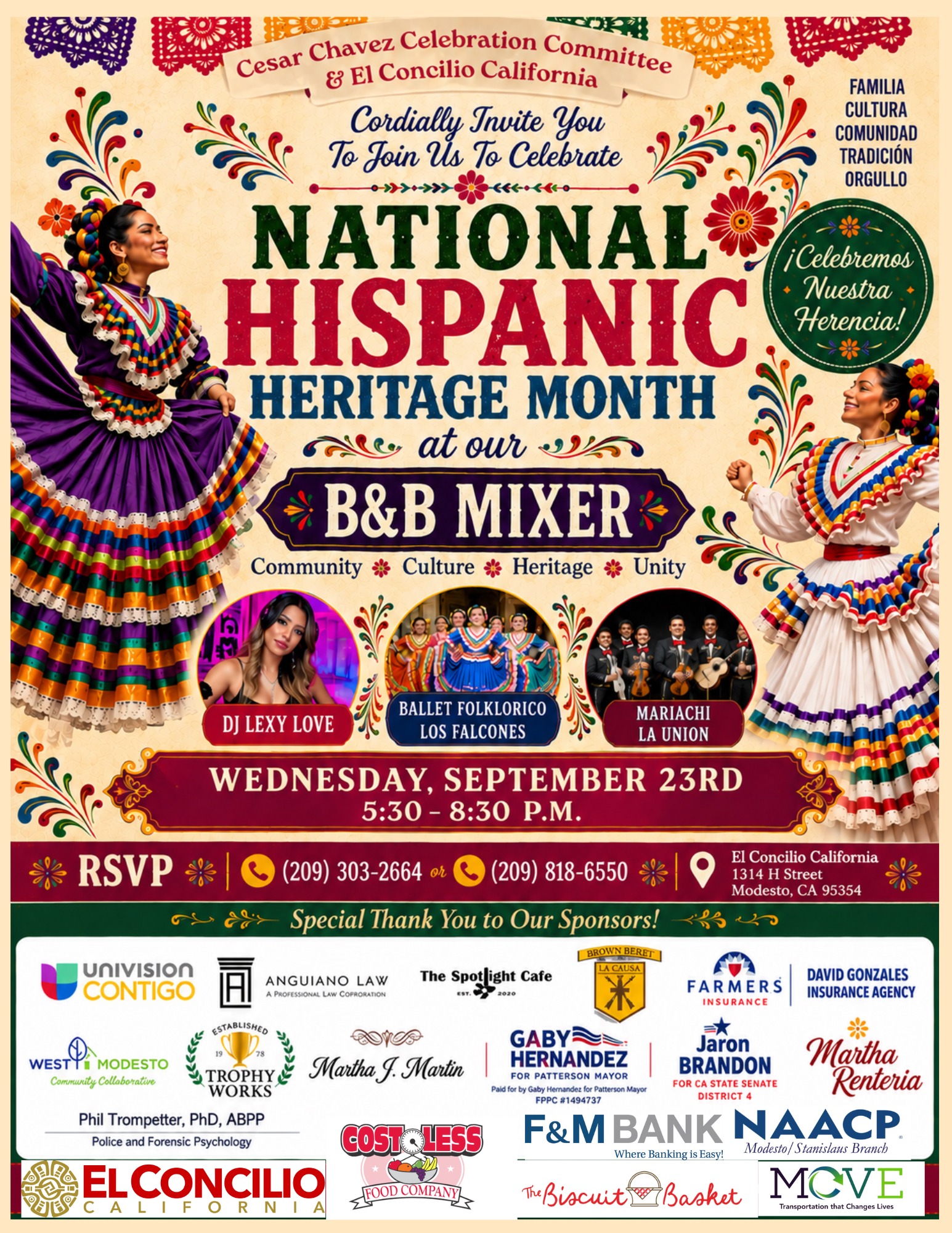 B & B Mixer - National Hispanic Heritage Month