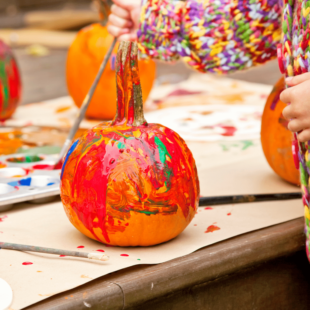 Stanislaus County Fall Guide - Pumpkins, Fall Flavors & Spooky Nights Free Pumpkin Painting at Modesto Farmer's Market