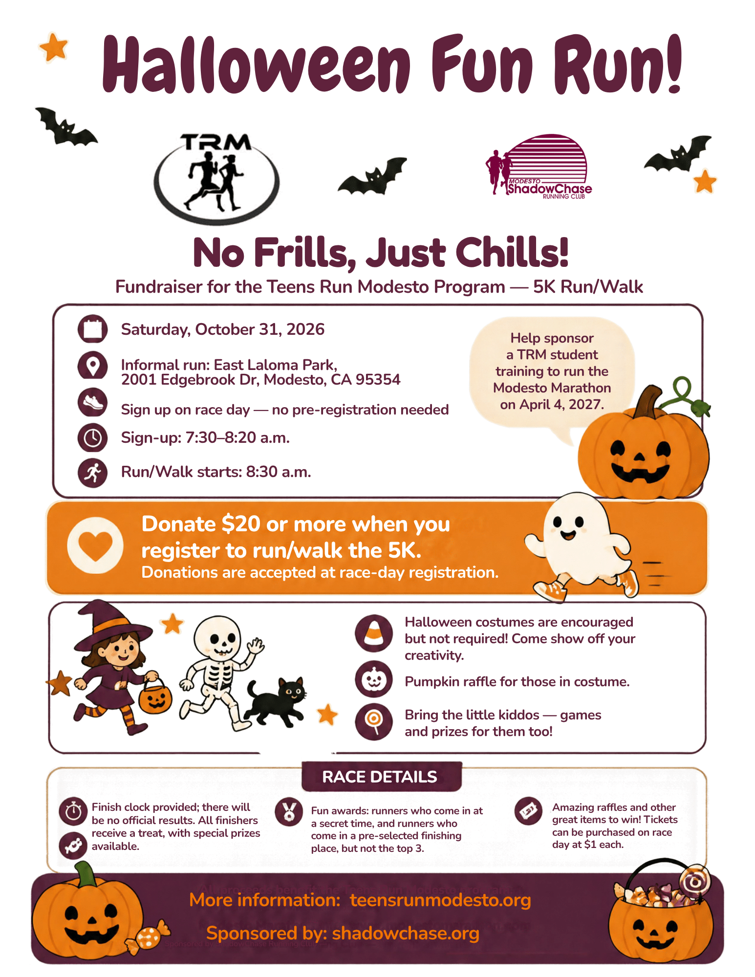Halloween Fun Run! 
